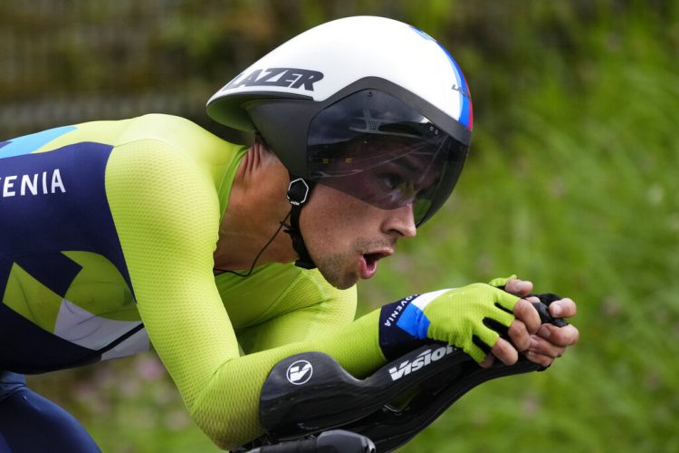Roglic caps Slovenia's run with Olympic time trial win